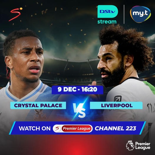 Thrilling action awaits as Crystal Palace hosts Liverpool at Selhurst Park Stadium. 🏟️⚽️ If you haven’t activated DStv Stream yet, do it NOW and do not miss your favourite matches. https://www.myt.mu/home/dstv/