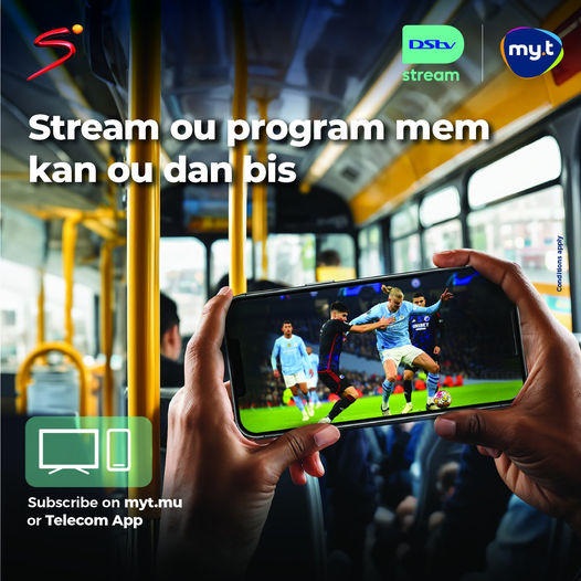 Double the screen , double the fun with DStv Stream